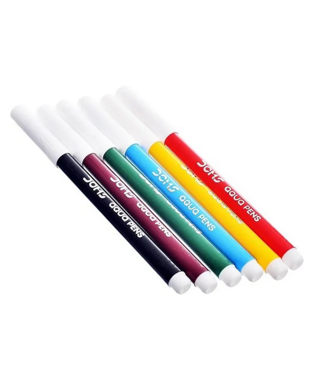 DOMS Aqua Water Colour Pens 6 Shades - Image 4